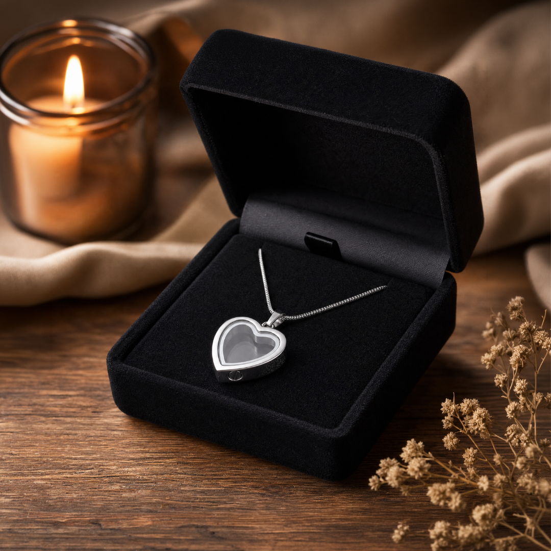 My Forever Paw memorial necklace