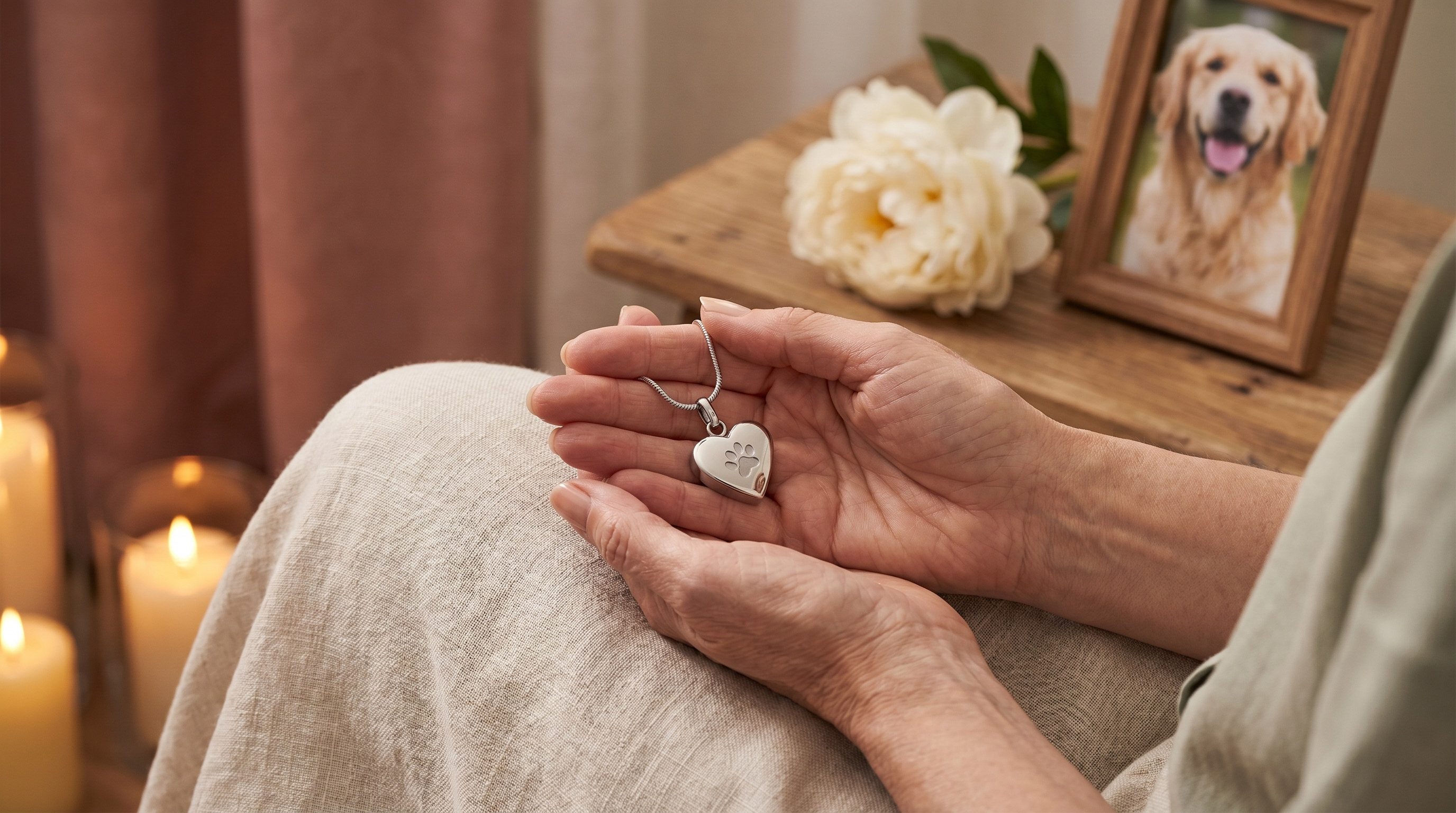 MyForeverPaw™ — Memorial Necklace Engraved with Their Name